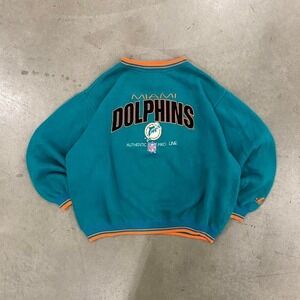 Vintage Miami Dolphins NFL Logo Athletic Pro Line 90s Clean Crewneck Size XL